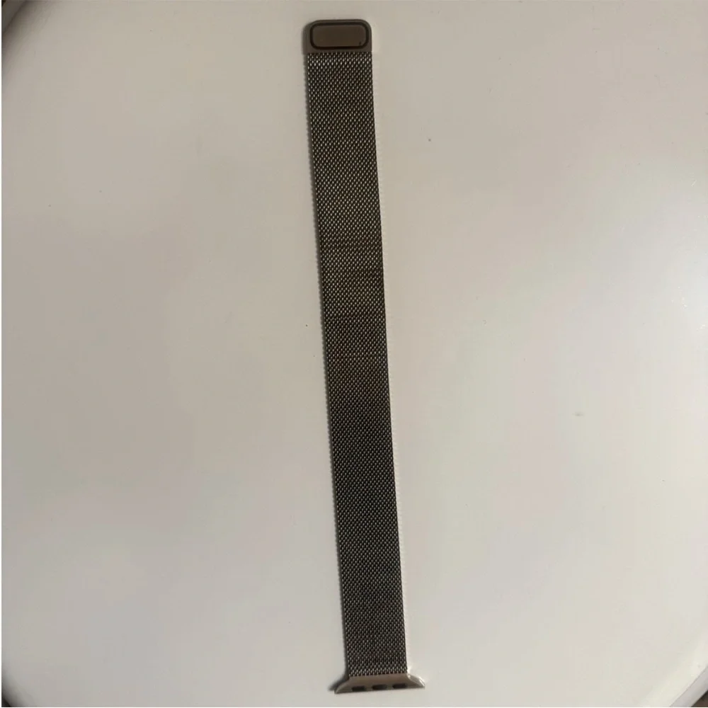 Gold Apple Watch Mesh loop Band
